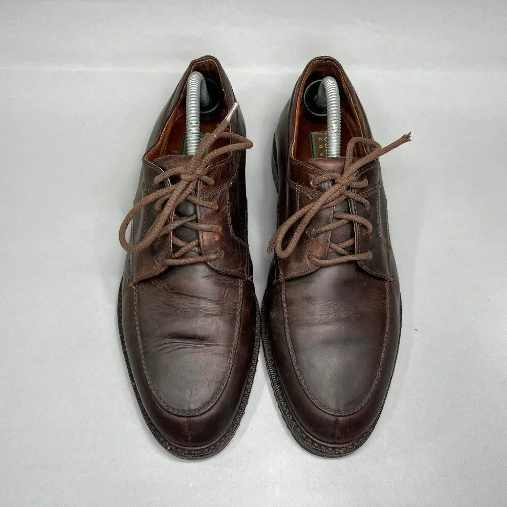 Cole Haan Country Oxfords Men's Size 9 Brown Leather Split Toe Derby Dress Shoes